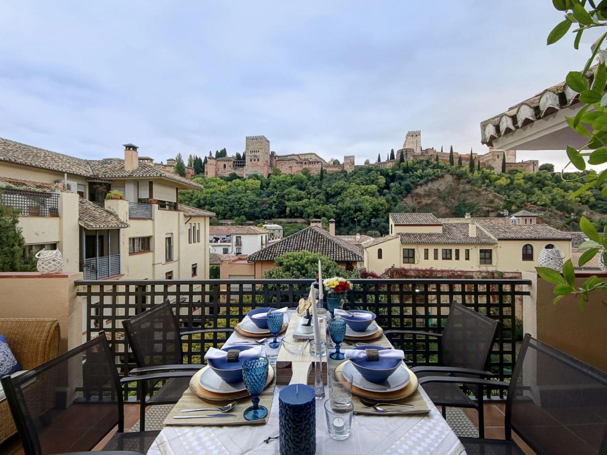 Chezmoihomes Alhambra Penthouse 2 Private Terraces Granada Exterior photo